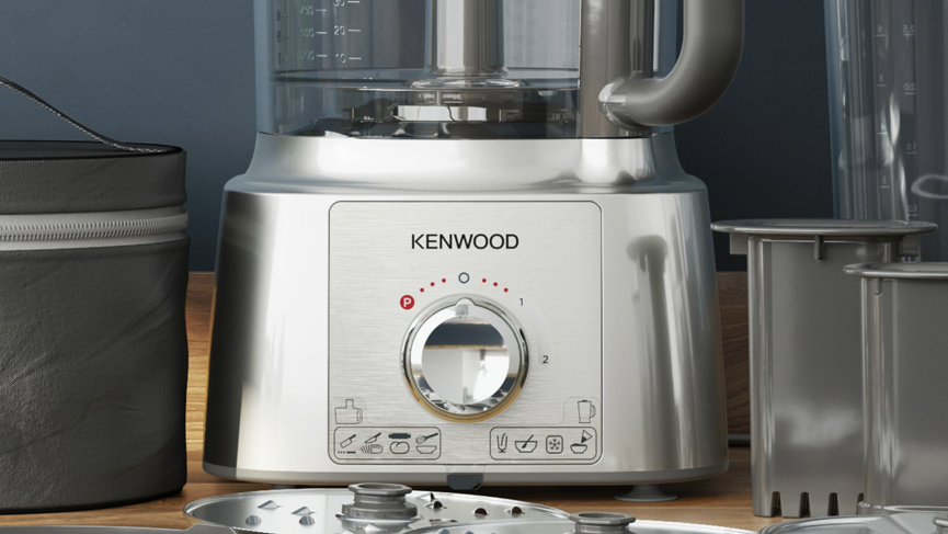 Kenwood Food Processor, 1000W, 3L Xpress Prep Bowl, 1.5L Jug, Silver -  eXtra Saudi