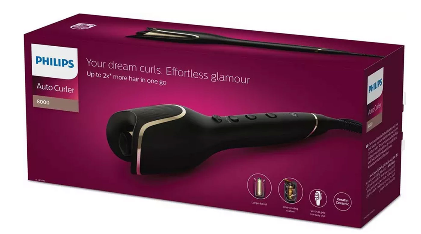 V1 smart outlet hair curling