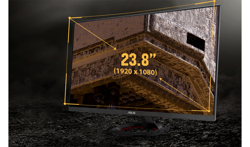 ASUS TUF Gaming Flat Monitor, inch FHD IPS, Black eXtra Oman