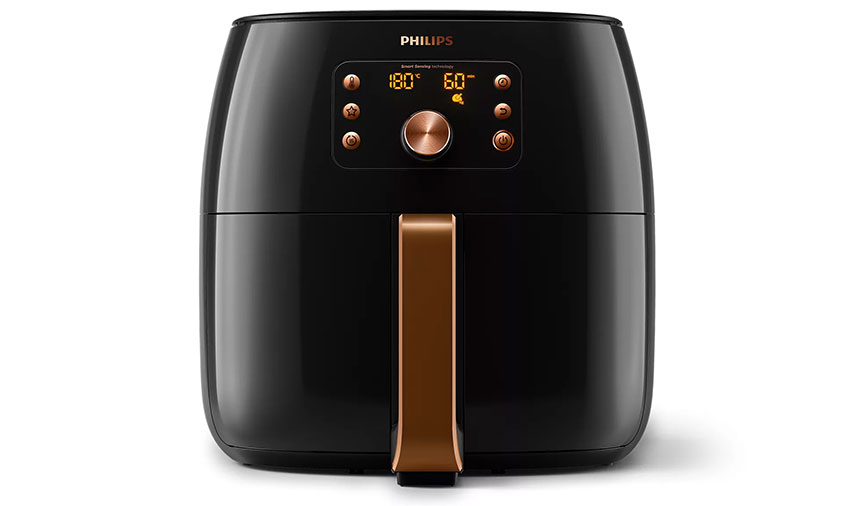 Philips Essential Airfryer L Avec Technologie Rapid Air, Air fryer 13 en 1,  Digitale, Application de Recette NutriU, 0,8 kg, 4,1 l, 1400 Watts, 4