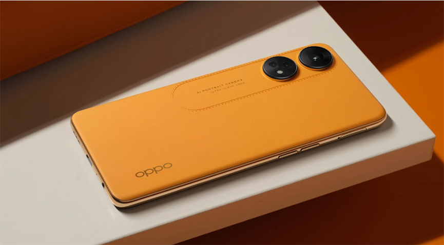 OPPO Reno 8T, 4G, 256GB, Sunset Orange - eXtra