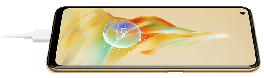 OPPO Reno 8T, 4G, 256GB, Sunset Orange - eXtra