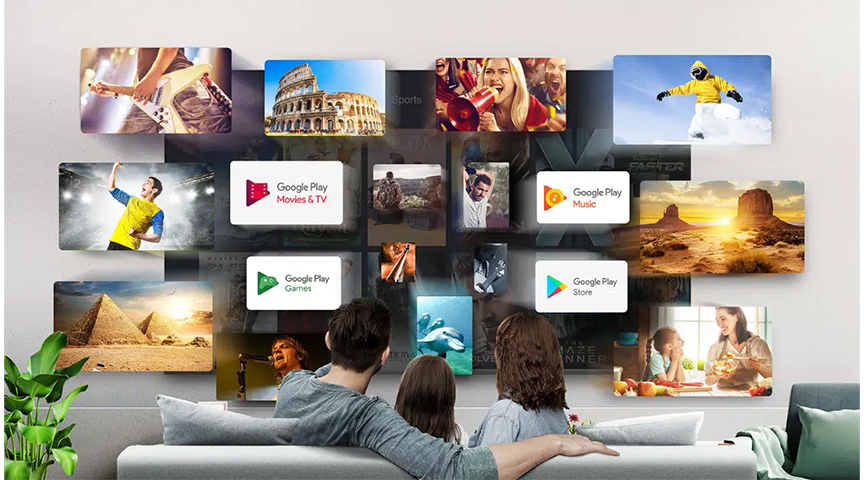 Tcl, 55 Inch Smart Led Tv Ultra Hd-4K,