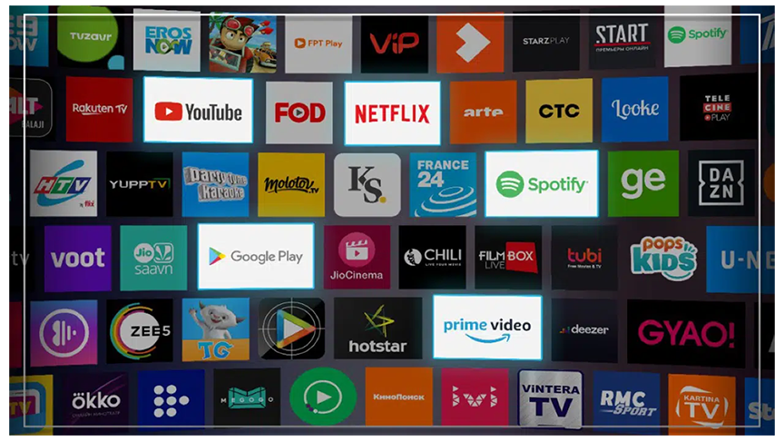 Tcl, 55 Inch Smart Led Tv Ultra Hd-4K,